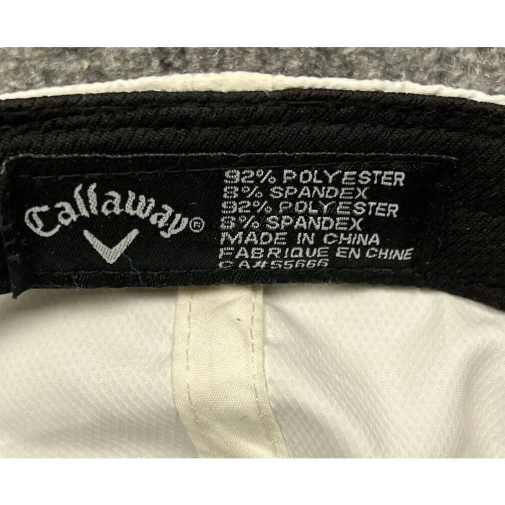 Callaway Top‎ Golf Big Logo Cap Adult Adjustable Strap Gray Embroidered Hat